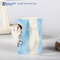 animal dog pattern dinnerware for child with bowl and mug